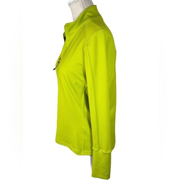 Nike Golf Women’s Bright Green 1/2 Zip Pullover Top - Picture 3 of 8